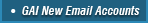 GAI New Email Accounts